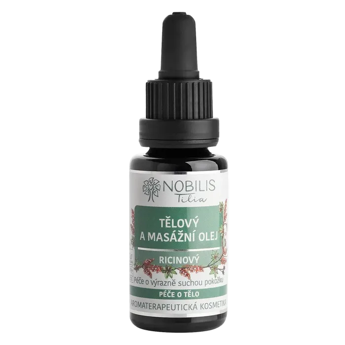 Nobilis Tilia Tělový a masážní olej Ricinový 20 ml